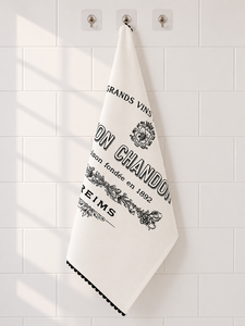 Printed Cotton Tea Towel Woven Kitchen Cloth Napkin Quick-Dry Absorbent <b>Teatowel</b> for Home Dining - Product Image 2