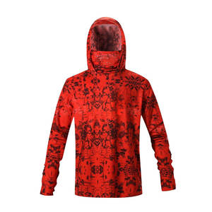 Sweat-shirt de pêche pour l'hiver à manches longues respirant, vêtements de pêche en plein air - Product Image 4