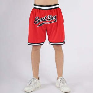Customized Sublimation Shorts for Men Sports Team Shorts Club Name Shorts Training Shorts <b>Custom</b> Logo Shorts Manufacturer - Product Image 3