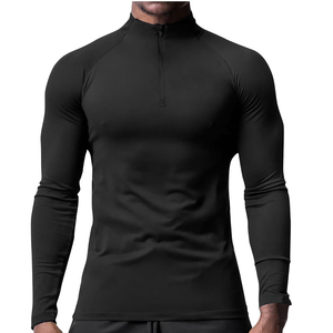 Haut de sport léger à demi-zip respirant et à séchage rapide pour homme, idéal pour la gym et les loisirs en extérieur – Nouvelle collection Printemps-Automne - Product Image 2