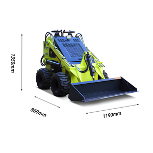 Изысканный превосходный гусеничный Противоскользящий погрузчик, 4wd трактор с фронтальным погрузчиком - Product Image 2