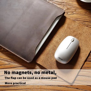 กระเป๋าใส่แล็ปท็อปหนังแท้แบบสะพายไหล่และเคสแข็งแรงทนทานสำหรับ Macbook และแล็ปท็อป (สไตล์ธุรกิจ/ทันสมัย) LS-0260 - Product Image 6