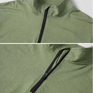 Sudadera con Cierre de Cremallera de Alta Calidad y Nuevo Diseño para Hombre, Logotipo Personalizado, Sudadera Básica de Algodón Grueso, Sudadera con Cierre de Cremallera Económica para Hombre - Product Image 4