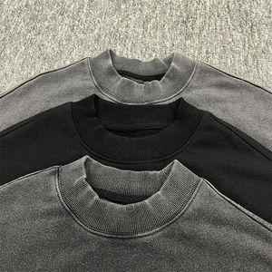 Sudadera Básica Cómoda de Nuevo Diseño 2026 para Hombre, Sudadera Transpirable con Lavado Ácido para Hombre, Hecha a Medida al por Mayor para Uso Invernal - Product Image 5