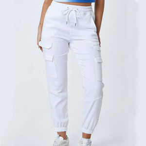Pantalones Cargo Funcionales para Mujer, Cómodos, para Aventura, con Corte Holgado y Bolsillos Utilitarios, para Trabajo o Viaje, Servicio OEM - Product Image 3