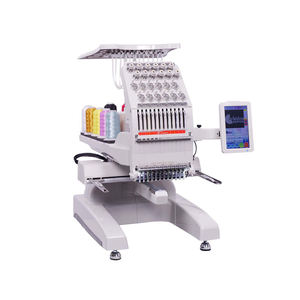 Machine à broder informatisée de haute qualité, à tête unique, pour casquettes plates, avec accessoires gratuits. - Product Image 3