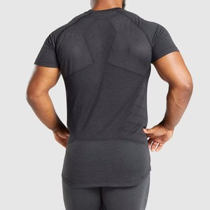 T-shirt de sport formel pour homme sur mesure 100 % coton écologique respirant coupe ample commandes OEM - Product Image 6