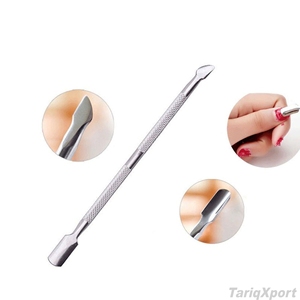 Pousse-cuticules professionnel en acier inoxydable double extrémité, réutilisable, avec manche confortable, pour manucure, en coffret – Qualité supérieure ODM - Product Image 5