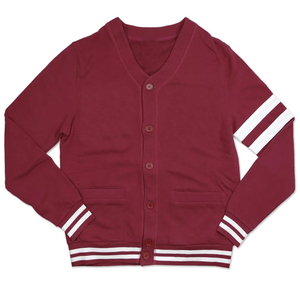 Custom Greek Embroidered Sorority Sweaters Casual Loose Fit Unisex College <b>Cardigan</b> Winter V-Neck <b>Thick</b> <b>Cardigan</b> - Product Image 1