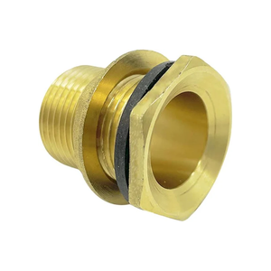 Brass Water Tank Connector with GHT Male and NPT Female Threads for Garden <b>Hose</b> Connections - Product Image 6