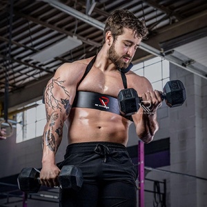 Custom Aluminum Arm Blaster for Biceps Triceps <b>Dumbbells</b> Barbells Curls Muscle Bicep Isolator for Big Arms Bodybuilding - Product Image 2