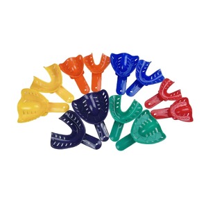 Bandeja de Impresión Dental S/M/L, Varios Colores, Plástico Duradero, Molde Parcial Removible, Herramienta Dental - Product Image 1