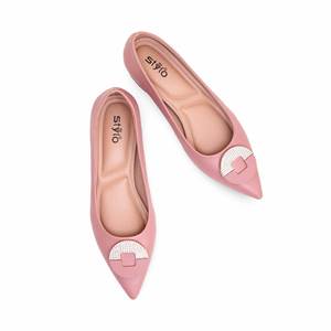 Pink WN7465 Court Shoes Zapatos planos de mujer - Product Image 1
