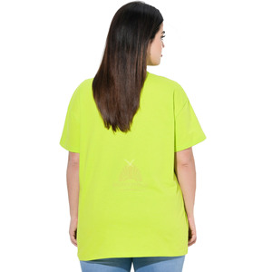 เสื้อยืดคอวีผู้หญิงคุณภาพพรีเมียมสำหรับฤดูร้อน เนื้อผ้านุ่มสบาย ระบายอากาศได้ดี มีไซส์และสีให้เลือกตามสั่ง พิมพ์ลายคุณภาพสูง - Product Image 3