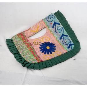 Made in India Best Selling Latest Design Magnetic Closure kantha Clutch <b>Bag</b> For Women Available at Wholesale Price for Expoter - Product Image 5