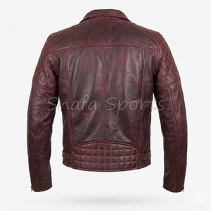 Chaqueta de Cuero para Hombre, Diseño Moderno y Elegante, de Alta Calidad, Cómoda y Duradera, para Invierno - Product Image 2