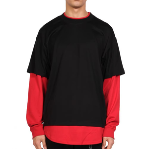 T-shirts amples pour hommes en coton doux et léger, respirants, coupe décontractée, mode décontractée, fabricant OEM en gros, exportation - Product Image 3