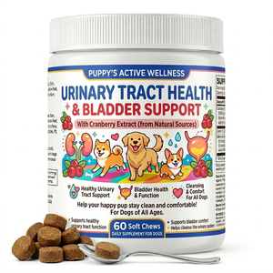 โออีเอ็ม ด็อก ยูทีไอ ซอฟท์ชิวส์ <span class=keywords><strong>170</strong></span> ชิ้น ขนมสำหรับสุนัข รสแครนเบอร์รี่ ดี-แมนโนส บำรุงไต กระเพาะปัสสาวะ ช่วยย่อยอาหาร เสริมภูมิคุ้มกัน ดูแลสุขภาพทางเดินปัสสาวะ - Product Image 5