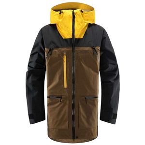 Veste de ski imperméable surdimensionnée pour homme, 100% polyester, tissu 10 000 mm, veste d'hiver, prix de gros, design personnalisé - Product Image 1