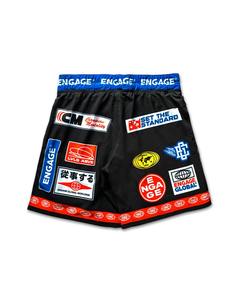 Pantalones Cortos de MMA Engage, Corte Básico, Tela Delgada, Ajuste Regular, Elásticos, de Secado Rápido, Transpirables, para Entrenamiento Diario y Deportes - Product Image 2