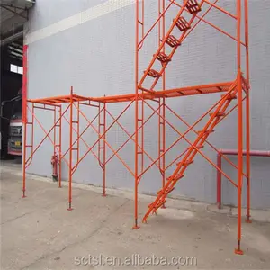 Système de matériaux pour échafaudages à cadre H, usine de matériaux de construction pour échafaudages à cadre léger
