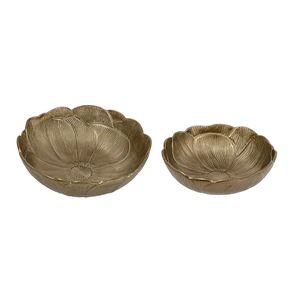 Bol de table décoratif en aluminium avec bord sculpté pour une présentation élégante des aliments - Product Image 1