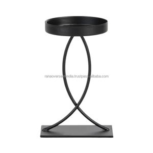 Bougeoir en fer noir élégant de qualité supérieure, centre de table élégant pour mariage et fête à des prix abordables auprès des fournisseurs - Product Image 5