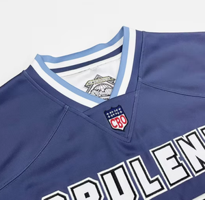 Camiseta de Fútbol Americano Corta Personalizada por Sublimación Retro de Alta Calidad al por Mayor, 100% Poliéster, Sin Mangas, Unisex, para Todas las Temporadas - Product Image 3
