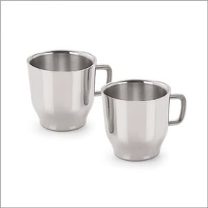 New Arrival Stainless Steel <b>Coffee</b> Mug Set Minimalist Design Durable Metal Drinkware for <b>Coffee</b> and Tea - Product Image 4