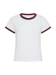 Camiseta de Mujer, Holgada, 100% Algodón, Transpirable, Personalizable, Lisa, de Manga Corta, Informal - Product Image 3