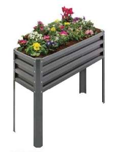 Vietnam Raised Garden Bed Planter <b>Box</b> Vegetables Flowers Herb Large Heavy <b>Metal</b> Planter <b>Box</b> Steel Kit with <b>Metal</b> Stake to Fix - Product Image 3