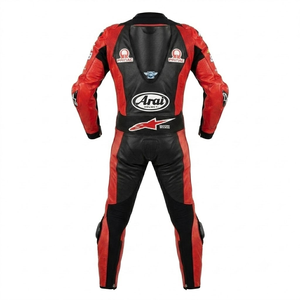 Traje de Carreras Jorge Martin MotoCP, Traje de Motociclista de Cuero de Vaca/Canguro Rucati, Mono de Cuero para Motociclismo, Nivel 2 CE Pro - Product Image 2