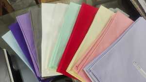 50% โพลีเอสเตอร์ที180คุณภาพระดับพรีเมี่ยมผ้าฝ้าย50% ผ้าเพอร์เซลย้อมสีขาวความกว้าง105แกรม280ซม. ซักง่ายติดทนนาน - Product Image 5