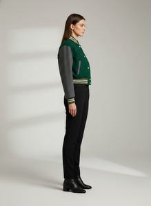 Vestes de baseball pour femmes de qualité supérieure, style varsity, pour le streetwear, avec logo brodé personnalisé - Product Image 4