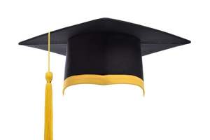 Sombrero de graduación para adultos de poliéster mate y borlas, precio de fábrica más vendido en el mercado en línea, año actual 2024, exportación desde BD - Product Image 4