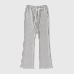 Pantalon évasé pour homme avec logo personnalisé, design tendance, respirant, coupe ajustée, prix abordable et très demandé. - Product Image 3