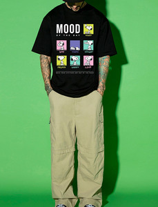 Camiseta Personalizada al por Mayor para Hombre con Estampado DTF, Algodón de Alta Calidad, Ropa Casual, Tejido Transpirable y Suave, Fabricación OEM de Marca Privada - Product Image 1