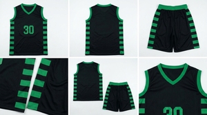 Ensemble d'uniformes de basketball personnalisés pour hommes – Maillot sans manches col en V et short respirant en Spandex/Polyester – Tenue de sport ample pour l'entraînement - Product Image 4
