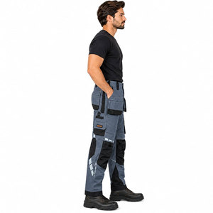 Vêtements de travail réfléchissants pour la construction, vêtements de travail réfléchissants pour l'usine, pantalon multi-poches réfléchissant pour les travailleurs - Product Image 5