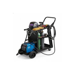 Weldpro 3-Tier Heavy Duty Four-Wheel Welding <b>Cart</b> for MIG/TIG Welders Plasma Cutters Powder Coated Black Rolling <b>Trolley</b> GAR050 - Product Image 1