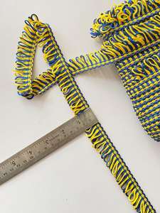 Flecos Decorativos de Poliéster Cosidos a Mano, Color Personalizado, para Cortinas, Prendas, Textiles para el Hogar, Tamaño 1 Pulgada - Product Image 4