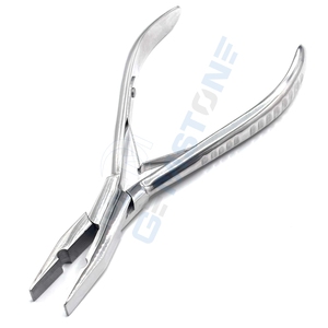 Professional Hair <b>Extension</b> Removal Plier Flat Nose Teeth Inside Tool for Micro Ring and Nano <b>Bead</b> <b>Extensions</b> - Product Image 4