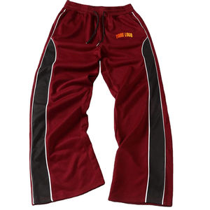 Pantalon de jogging évasé pour homme, taille élastique, streetwear, personnalisable avec logo OEM, haute qualité, pantalon de survêtement évasé vierge pour homme - Product Image 1