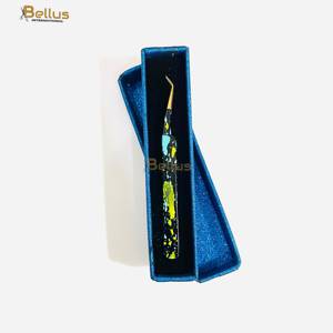 แหนบต่อขนตา 45 องศา ขายส่ง สแตนเลส ปลายแหลม เคลือบสีฝุ่น รับทำโลโก้ตามสั่ง - Product Image 1