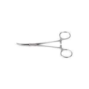 Pinzas Hemostáticas Quirúrgicas Curvas HC-SF-100 de 5.5 y 6.25 Pulgadas con Mango de Bloqueo, Acero Inoxidable, Certificación STML - Product Image 4