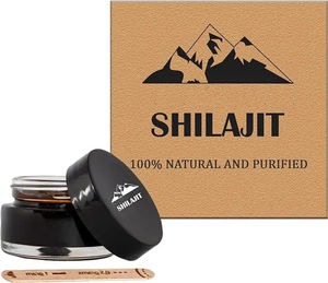 Resina de Shilajit Orgánica con Alto Contenido de Ácido Fúlvico, Grado Alimenticio, Extraída con Solvente, en Botella |   NaturaEnergy Booster Performance Support Pakistán - Product Image 1