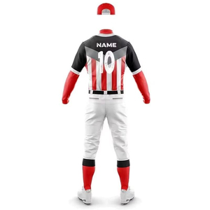 Uniformes de Béisbol y Sóftbol Personalizados de Alta Calidad en Poliéster, Transpirables, Sublimados, con Nombre y Número, Tallas para Adultos - Product Image 2