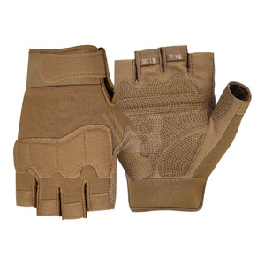Gants de cyclisme de course demi-doigts respirants avec support de poignet unisexe en nylon et élasthanne, logo personnalisé, pour haltères de gym - Product Image 5