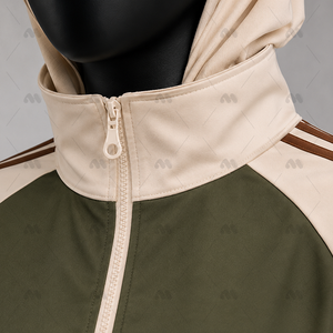 Ensemble de sport modeste 2 pièces pour femme, haut à col montant et manches longues, jupe longue, décontracté, respirant, hiver-été, élégant, OEM - Product Image 3