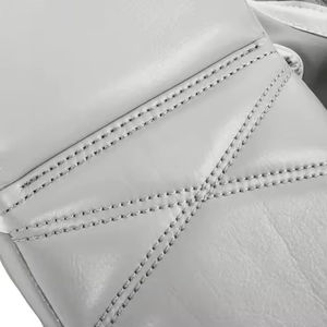 Gants de boxe de haute qualité en cuir véritable 100% avec logo personnalisé et lacets - Product Image 6